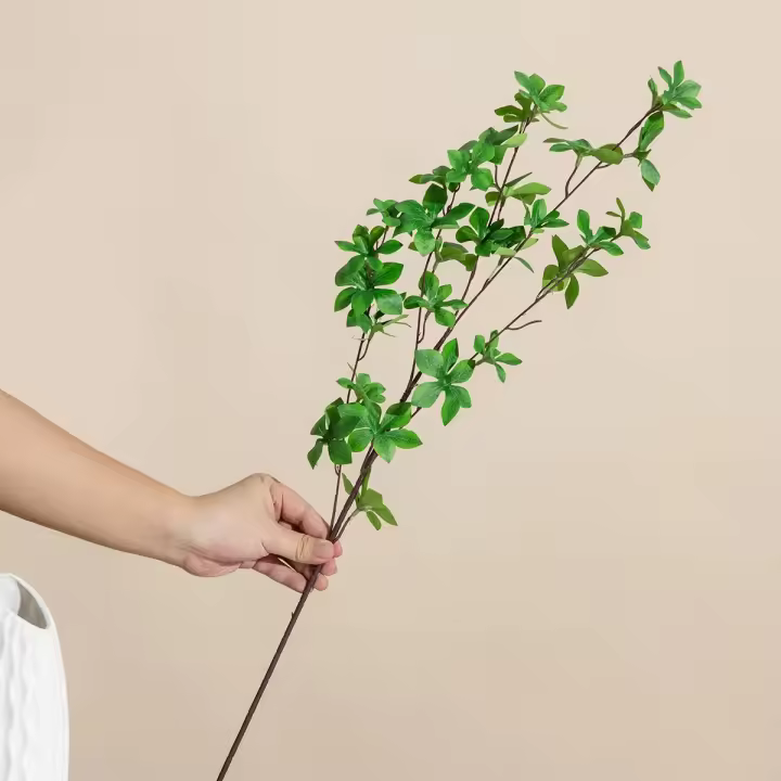 Planta Artificial De Hoja Verde Colgante Con Campana Para Boda Regalo De Festivales Casa Jardín Interior Exterior Sin Personalizar - 1