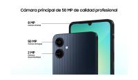 Teléfono Móvil Samsung Galaxy A06 4G SM-A065 Smartphone Versión Global, 4GB+128GB, Pantalla TFT gran 6.7" HD+, Cámara trasera 50MP+2MP, Cámara frontal 8MP, Batería 5000 mAh, MediaTek Helio G85, Dual SIM - details 2
