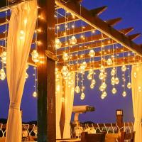 Luz De Hiedra Estelar LED Para Jardín Y Camping Decoración De Navidad Y Año Nuevo Caja De Batería De Cadena De Luces De Sfera De Desear 1 PC - details 11