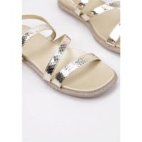 Krack Core EGINA Sandalia Plana Mujer Dorado - details 1