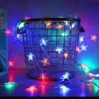 Luces De Estrella LED Para Navidad Y Bodas Decoración De Puerta Curtain Fairy Lamps Tamaño 1.5m/3m/6m/10m Piloto Incluido - details 6