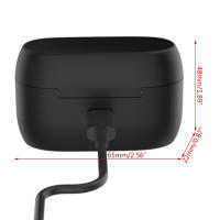 Caja De Carga Reemplazo Para Auriculares Jabra Elite 75t/Elite Active 75t Funda Protectora De Plástico Negro Compatible Con Jabra Elite Active 75t/Elite 75t - details 8