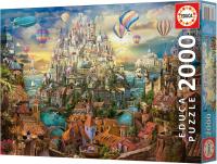 Educa - Ciudad de los sueños , Puzzle de 2000 Piezas . Medidas: 96 x 68 cm. Incluye Cola Fix Puzzle.19944 Educa - details 7