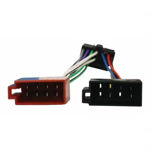 CABLEPELADO Cable de Audio ISO Compatible con JVC 0.15 M Negro - 1