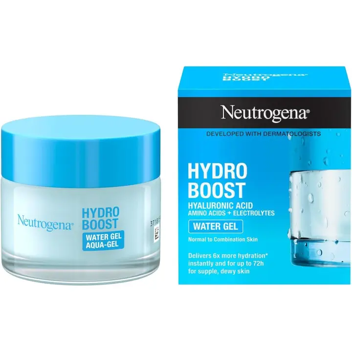 Neutrogena Hydro Boost Gel de Agua Facial con Ácido Hialurónico 50ml - 1