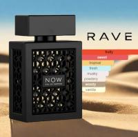 Now RAVE 100 ml: Perfume Árabe 100% Original para Hombre con Seducción, Fuerza y Elegancia Oriental - details 2