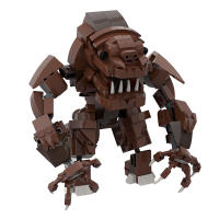 Bloques De Construcción DIY MOC Movie Space Series Rancor Wars Monstruo Armado De Tatooine Juguete De Bloques De Plástico ABS Para Niños Regalos - details 1