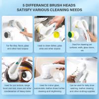 Suministros Portátiles Para Baño Y Cocina Herramientas Eléctricas De Limpieza Doméstica Cepillo Handheld Para Lavado De Platos Y Cuidado Personal - details 2