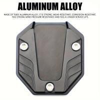 Aluminio Soporte De Pies Para Motocicleta Extensor De Plataforma Del Lado Accesorios De Motocicleta Stand Extension - details 0