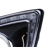 Luz Diurna LED Para Mitsubishi ASX 2013 2014 2015 Antiniebla Impermeable Conjunto De Luces De Día Para Automóvil - details 4