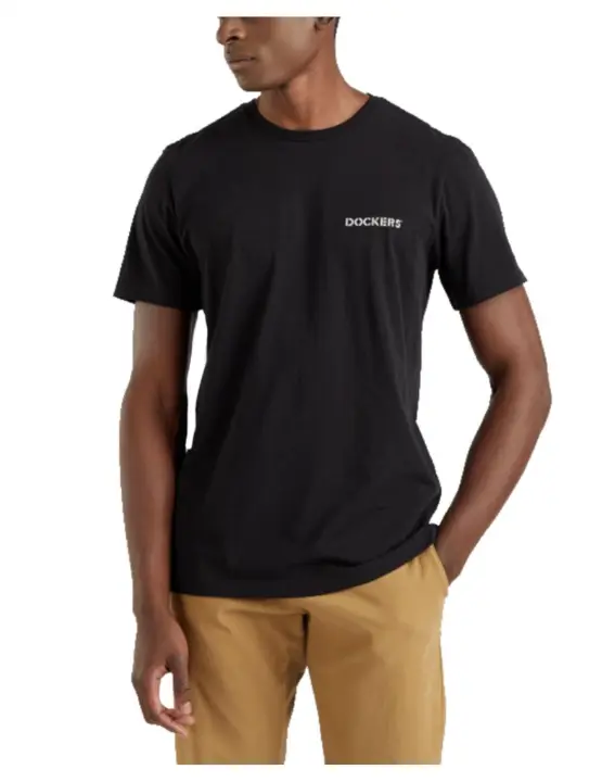 Camiseta Stencil Logo Beautiful Black Dockers - 1