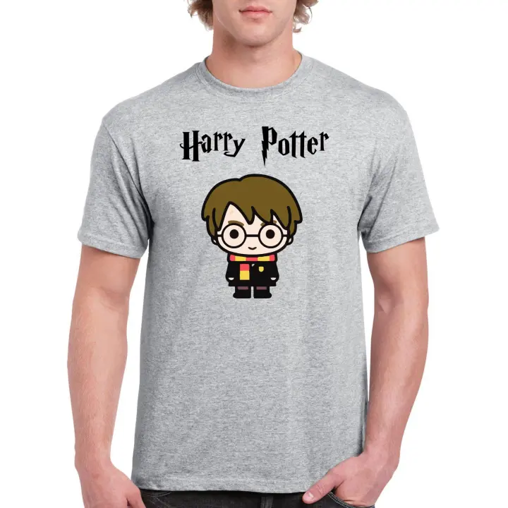 The Fan Tee Camiseta de HOMBRE Harry Potter Hogwarts Gryffindor Slytherin Ron Hermione Albus Dumbledore  023 - 1