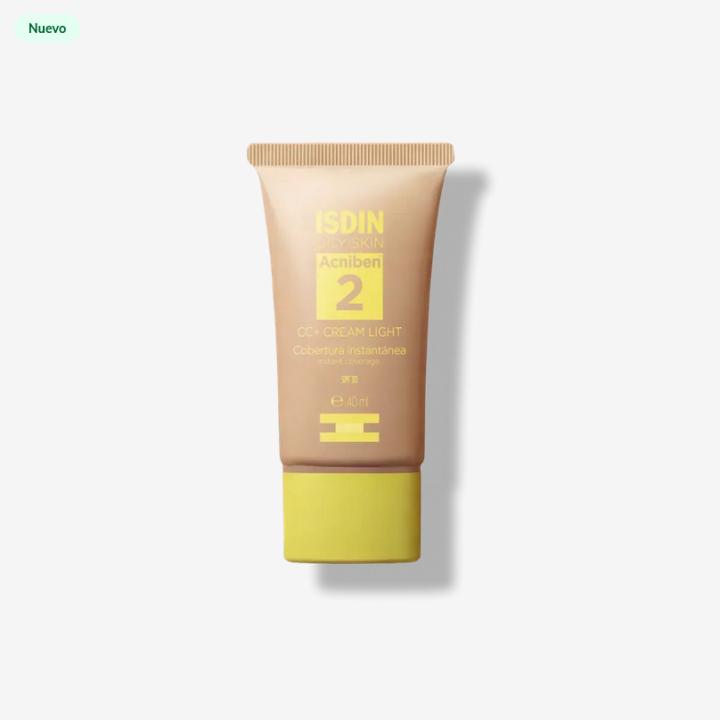 Isdin CC Cream Acniben SPF30 Color Light — oferta en Miravia