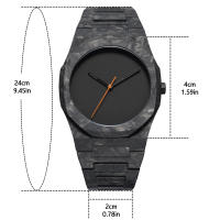 Reloj De Negocios Clásico Para Hombres Con Numeros Arábigos Reloj Deportivo De Moda Reloj Delgado Impermeable De Poliuretano Y Display Arábigo - details 7