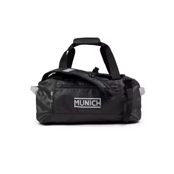 Bolsa Munich Convertible Negro/Blanco - 1