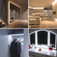 Tira De Luces LED Flexibles USB DC5V SMD 3528 Para Decoración De Habitaciones Cocinas Armarios Luz De Fondo De TV Iluminación Nocturna - details 1