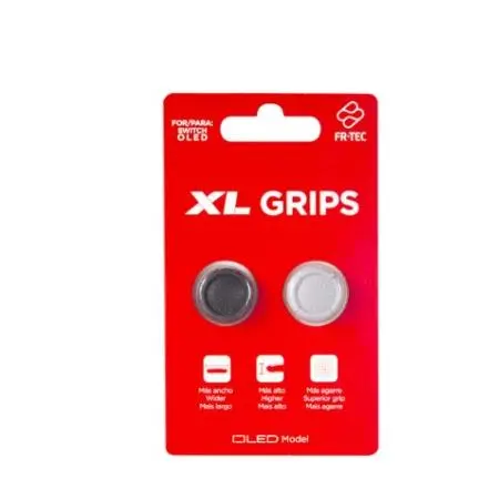 GRIPS XL FR-TEC NINTENDO SWITCH 2 - PARA SWITCH 2/ ANCHO/ ALTO/MEJOR AGARRE - 1