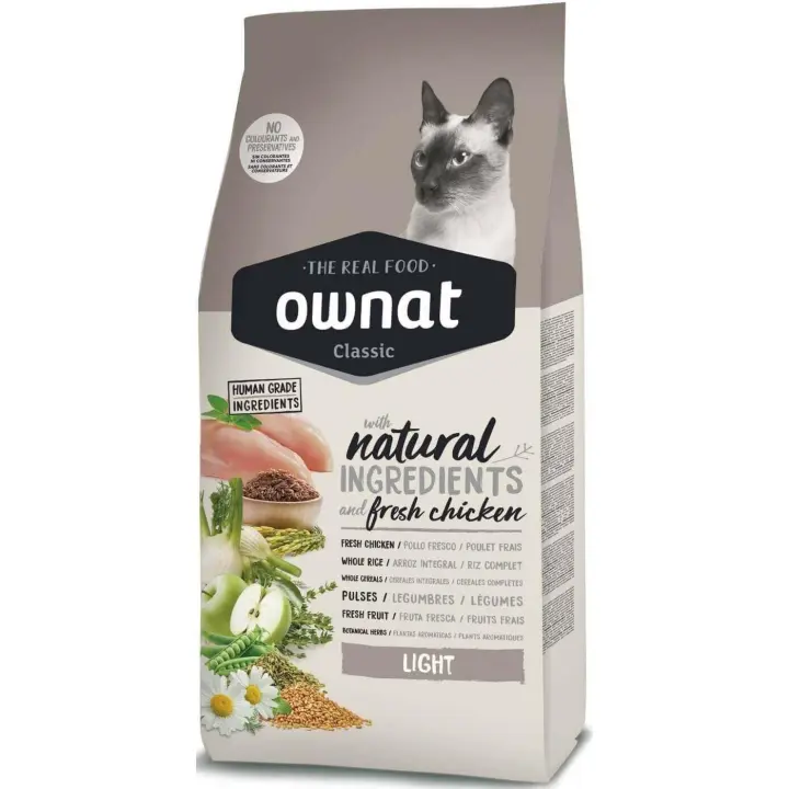 Ownat classic light (gatos con sobrepeso) 4 Kg - 1