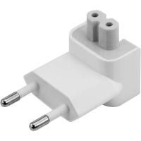 MultiAccesorios Enchufe para Cargador Apple - Reemplazo para Adaptador de Corriente Compatible con Macbook, iPhone, iPad - Protección contra Cortocircuitos - Plástico Ignífugo, Blanco - details 1