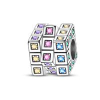 Encanto De Plata De 925 Para Pulsera Con Barco De Paseo Y Corazón Joyería Fina Para DIY Regalo Con Cuentas De Papel Y Rosas - details 25