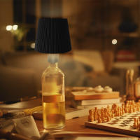 Lámpara De Mesa LED Para Botella De Vino 1pc Luz Nocturna Portátil Sin Cable Para Exterior Restaurante Dormitorio Bar Fiesta - details 29