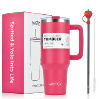 Taza Termo De Acero Inoxidable De Gran Capacidad 30oz/40oz Watersy Botella Termal Doble Vácuo Para Mantener Frío Regalo DIY Taza Muñeca Portátil Ecológica - details 12