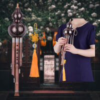 Flute De Cúpula C-Key Con Tres Tonos Y Tubos Platinados De Cobre En Aluminio Instrumento Tradicional Chino Para Música - details 1