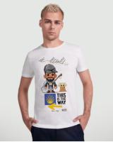 Camiseta Manga Corta Unisex Algodón Camino de Santiago Peregrinos Confecciones J. García - details 1