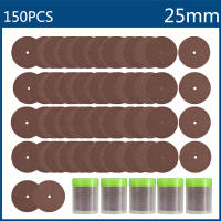 XCAN 150pcs Discos De Corte De Resina 25mm Para Herramienta Rotativa Dremel Circular De Aceite De Madera Y Metal Herramientas Abrasivas - details 1
