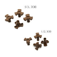 4Pcs Coupler Girador Universal Para Microondas Soporte De Rodillo Y Guía De Placa De Alimentación 17/23mm Parte De Herramienta Doméstica De Plástico - details 2