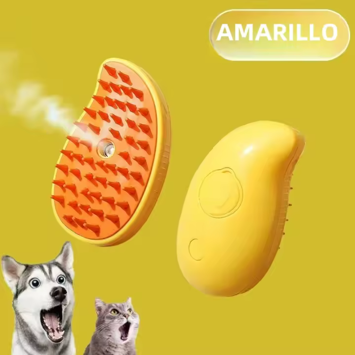 Cepillo De Baño Para Gatos Eléctrico Con Agua Suave De Silicona Adecuado Para Crías Y Mascotas Cepillo De Pelaje Y Desplomado Para Gatos - 1