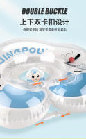 JINGPOU - Anillo de natación para bebé, anillo de cuello inflable para bebé recién nacido, anillo de baño para bebé con forma de pétalo - details 16