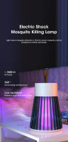 Lampara Zapper De Mosquitos LED Trap De Luz Con Conexión USB 5V Ideal Para Exteriores E Interiores - details 0