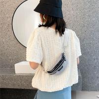 Bolso De Noche Para Mujer Con Diamantes Bolso De Cintura Brillante Bolsa De Pecho Estilo Casual Bandolera De Moda - details 9