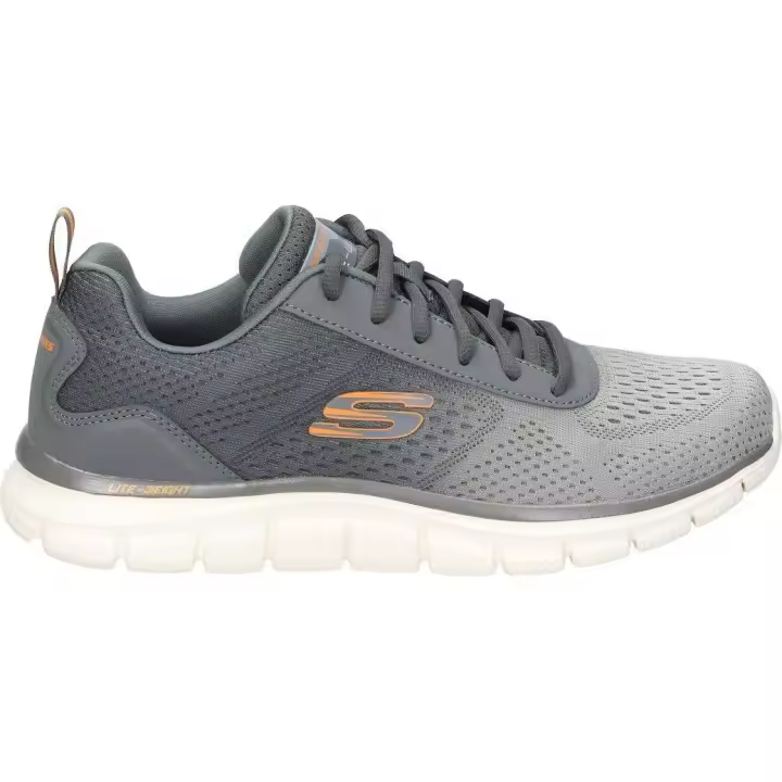 SKECHERS | Deportivas Skechers Track Ripkent para Hombre – Zapatilla Casual en Color Gris con Degradado – Sneakers con Cordones – Estilo Casual – Versátiles – Modelo 232399-OLV - 1