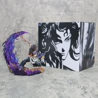 Figura De Anime Demon Slayergk 23cm Luz Destacada Tsugikuni Yoriichi Y Kokushibo Batalla Furiosa Estatua Decorativa Para Escritorio Regalo Para Fans - details 3