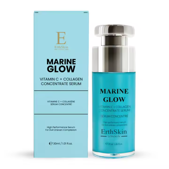 ErthSkin London Marine Glow Serum Concentrado Vitamina C + Colágeno 30ml - 1