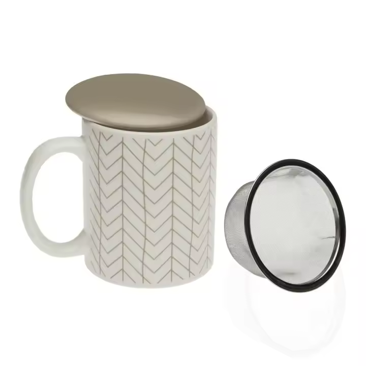 Taza con Filtro para Infusiones Versa Eris Gres - 1