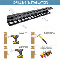 Soporte De Pared Para Herramientas Organizador De Tornillos Y Pinzas Soporte Para Herramientas De Mano Montado En Pared Material Plástico - details 4
