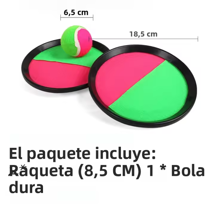 Juego De Bolas Adhesivas Para Niños Juguetes Interactivos De Exterior Juguete Deportivo Para Atrapar Y Lanzar Juego Familiar WYW - 1