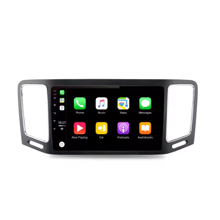 AWESAFE PX9 inalámbrico CarPlay Android Auto Radio para Volkswagen Sharan 2012 2013 2014 2015 2016 2017 2018 coche reproductor multimedia GPS 2 din autoradio volante controles RDS Bluetooth - 1