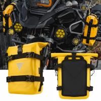 Bolsa De Tanque De Motocicleta 8L Set Universal Para Off-Road Con Base Bolsa De Aceite Para Viajes Al Aire Libre - details 24