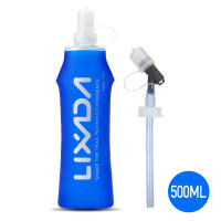 Botella De Agua Plegable Para Deporte Botella De Goma Collapsible Para Correr Camping Senderismo Tamaños 250/300/380/500ml - details 11