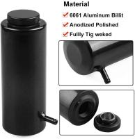 Tanque De Radiador Universal 800ml Tanque De Expansión De Antifreeze Reservorio De Escape De Enfriamiento Aluminio Para Coche Estilo - details 7