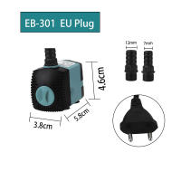 Bomba De Agua Sumergible Para Acuario Con Ventosas Y Enchufe EU/US Ultra-Silenciosa Con Filtro De 3/10/25W Para Piscina De Pez - details 1
