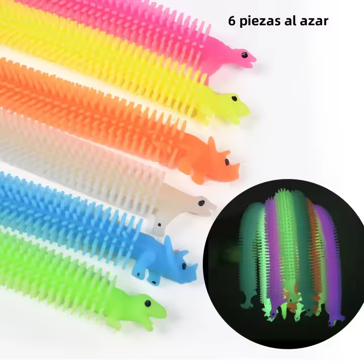 Juguetes Antiestrés De Unicorns Stretch String TPR Rope Alivio De Estrés Y Ventilación Para Autismo Juguetes Interactivos Divertidos Para Niños Y Adultos - 1