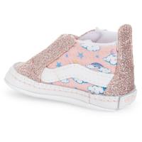 Vans para bebé Sk8-Hi Crib Unicorn - Zapatillas Vans para niñas y niños y recién nacido - Sneakers para bebe Vans regalo para Babyshower - Patucos Vans kids Baby Shower party 0 a 1 años - details 2