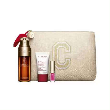 CLARINS DOUBLE SERUM 50 ML + 3 PRODUCTOS SET REGALO - 1