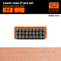 Kit De Estampado De Alfabeto WUTA 27/36Pcs Con Números Y Letras Para Metal Y Cuero Estampado De LOGO En Acero Inoxidable DIY Joyería - details 14