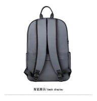 Mochila multifuncional informal de moda, mochila escolar de gran capacidad para estudiantes, mochila sencilla de moda para viajes al aire libre, mochila para computadora - details 4